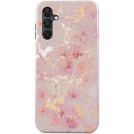 Burga Tough Coque Samsung Galaxy A15 Coque arrière Rigide Anti-Chocs - Golden Coral