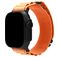 Mobilize Alpine Bracelet Nylon Apple Watch Fermeture boucle ardillon - 49/46/45/44 mm - Orange