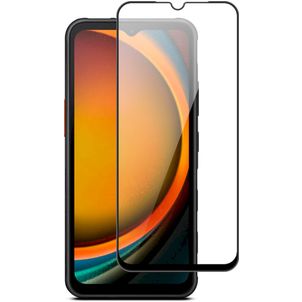 Mobigear Premium Samsung Galaxy Xcover 7 Verre trempé Protection d'écran - Compatible Coque - Noir