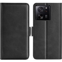 Mobigear Slim Magnet Housse Xiaomi 13T Etui Porte-Monnaie - Noir