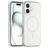 Mobigear Shockproof Coque iPhone 16 Plus MagSafe Coque arrière en TPU Souple - Blanc