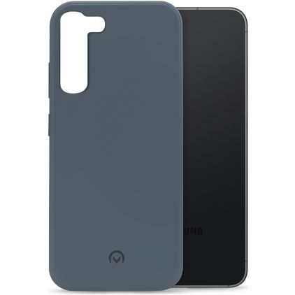 Mobilize Rubber Gelly Coque Samsung Galaxy S23 Plus Coque arrière en TPU Souple - Matt Blue