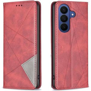 Mobigear Rhombus Slim Housse Samsung Galaxy S26 Etui - Rouge