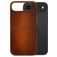 Mobilize Premium iPhone Air MagSafe Cuir véritable Coque arrière - Burned Cognac