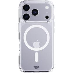 Tech21 EvoLite Coque Transparente iPhone 17 Pro MagSafe Coque arrière en TPU Souple Anti-Chocs - Transparent