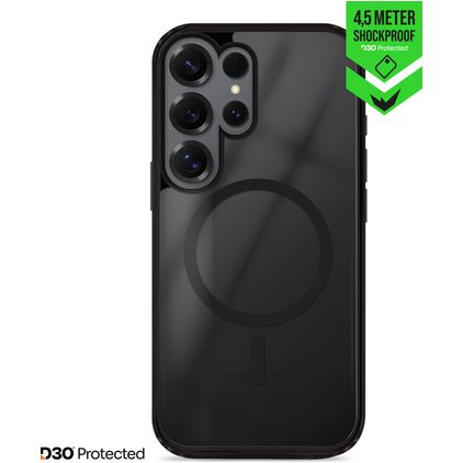 Striker X-Core Xtreme Impact Coque Samsung Galaxy S25 Ultra MagSafe Coque arrière Rigide Anti-Chocs - Noir