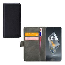 Mobilize Classic Gelly Wallet Housse OnePlus 12R Etui Porte-Monnaie - Noir
