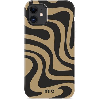 MIO Coque iPhone XR MagSafe Coque arrière Rigide - Swirl