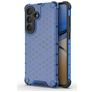Mobigear Honeycomb Coque Samsung Galaxy S26 Plus Coque arrière Rigide Anti-Chocs - Bleu