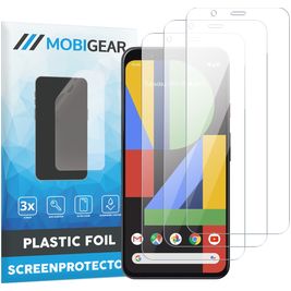 Mobigear Google Pixel 4 Protection d'écran Film - Compatible Coque (Lot de 3)