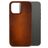 Mobilize Premium Coque iPhone 15 Pro Max MagSafe Coque arrière en Cuir Véritable - Burned Cognac