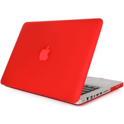Mobigear Matte MacBook Pro 15 pouces (2008-2012) Coque rigide pour MacBook - Rouge - Modèle A1260 / A1286
