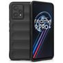 Mobigear Bumpy Coque Realme 9 Pro Plus Coque arrière en TPU Souple - Noir