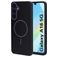 Mobiparts Slim Line Coque Samsung Galaxy A16 MagSafe Coque arrière Rigide - Onyx Black