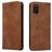 Mobigear Retro Slim Samsung Galaxy S20 Étui Portefeuille - Marron