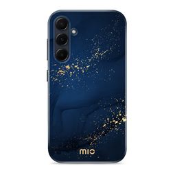 MIO Coque Samsung Galaxy A55 MagSafe Coque arrière Rigide - Midnight Sparkle