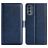 Mobigear Slim Magnet Housse Motorola Moto G62 Etui Porte-Monnaie - Bleu