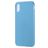 Mobigear Colors iPhone XS Max TPU souple Coque arrière - Bleu
