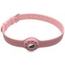 Mobigear Coque Apple AirTag Collier en Silicone Souple - 23.5 - 47.5 cm - Rose