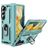 Mobigear Armor Ring Coque Samsung Galaxy Z Fold 6 Coque arrière Rigide Anti-Chocs avec Anneau-Support - Vert