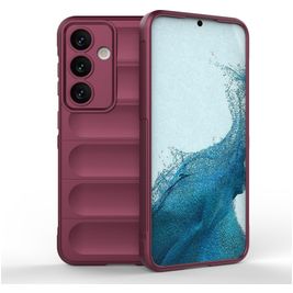 Mobigear Bumpy Coque Samsung Galaxy S24 Coque arrière en TPU Souple - Rouge