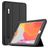 Mobigear Tri-Fold Folio iPad 9 (2021) Plastique rigide / TPU Étui + Porte-stylet - Noir