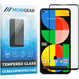 Mobigear Premium Google Pixel 5a 5G Verre trempé Protection d'écran - Compatible Coque - Noir