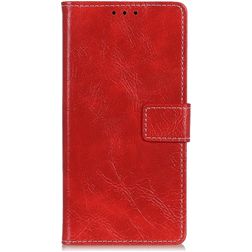 Mobigear Basic Housse Nokia 2.2 Etui Porte-Monnaie - Rouge