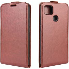 Mobigear Xiaomi Redmi 9C Étui à rabat - Marron