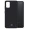 Mobilize Rubber Gelly Coque Samsung Galaxy A03s Coque arrière en TPU Souple - Matt Black