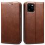 Suteni Art Housse iPhone 11 Pro Etui Porte-Monnaie - Marron