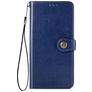 Mobigear Snap Button Housse Samsung Galaxy S20 FE Etui Porte-Monnaie - Bleu