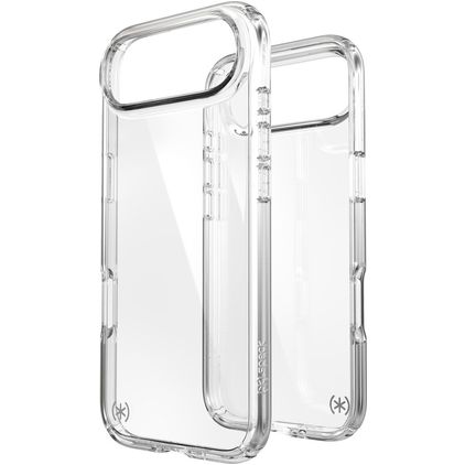 Speck Presidio Perfect Clear Coque Transparente iPhone Air Coque arrière Rigide Anti-Chocs - Transparent