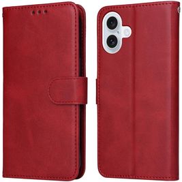 Mobigear Wallet Housse iPhone 17 Etui Porte-Monnaie - Rouge