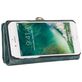 Caseme 008 Housse iPhone 8 Plus Etui avec Coque Détachable Porte-Monnaie - Vert