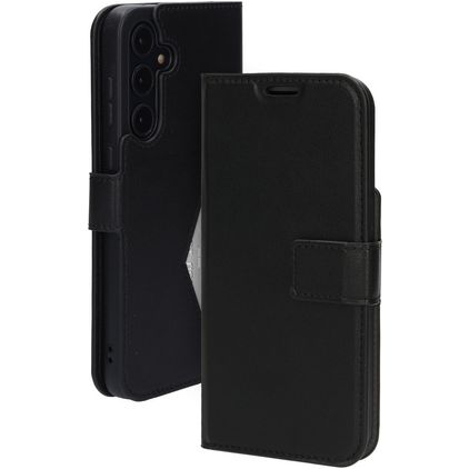 Mobiparts Classic Wallet Housse Samsung Galaxy A35 Etui Porte-Monnaie - Noir