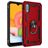 Mobigear Armor Ring Coque Samsung Galaxy A01 Coque arrière Rigide Anti-Chocs avec Anneau-Support - Rouge