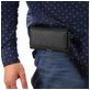 Mobigear Deluxe Belt Etui de ceinture (max 16 cm x 8,3 cm) - Pochette de ceinture - Holster - Noir