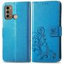 Mobigear Clover Housse POCO X3 GT Etui Porte-Monnaie - Bleu