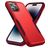 Mobigear Heavy Armor Coque iPhone 14 Pro Coque arrière Rigide Anti-Chocs - Rouge