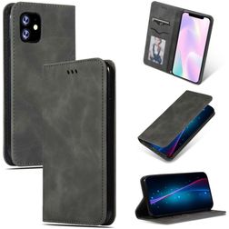 Mobigear Retro Slim iPhone 11 Étui - Gris