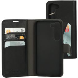 Mobiparts Classic Wallet Samsung Galaxy S23 Étui Portefeuille - Noir