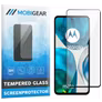 Mobigear Premium Motorola Moto G52 Verre trempé Protection d'écran - Compatible Coque - Noir
