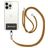 Mobigear Lanyard - Cordon de téléphone universel ajustable - Marron