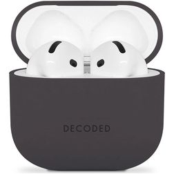 Decoded Coque Apple AirPods 4 en Silicone Souple - Noir