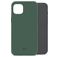 Mobilize Rubber Gelly Coque iPhone 15 Plus Coque arrière en TPU Souple - Matt Green