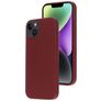 Mobiparts Coque iPhone 14 Plus Coque arrière en Silicone - Plum Red