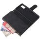 Mobigear Zipper Housse Samsung Galaxy A41 Etui Porte-Monnaie - Noir