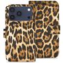 My Style Flex Wallet Housse iPhone 17 Pro Etui Porte-Monnaie - Wild Leopard