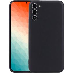 Mobigear Colors Coque Samsung Galaxy S24 Plus Coque arrière en TPU Souple - Noir